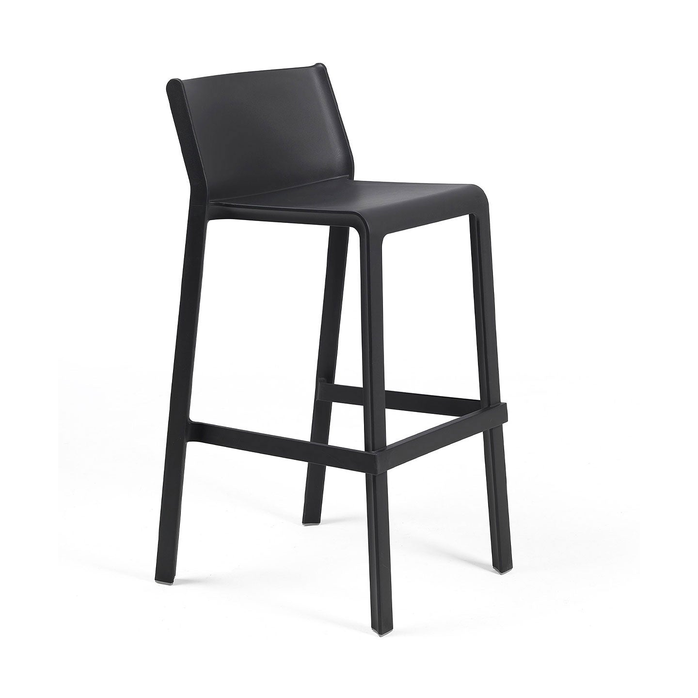 Outdoor Barstuhl TRILL - anthracite - Barstuhl Kunststoff