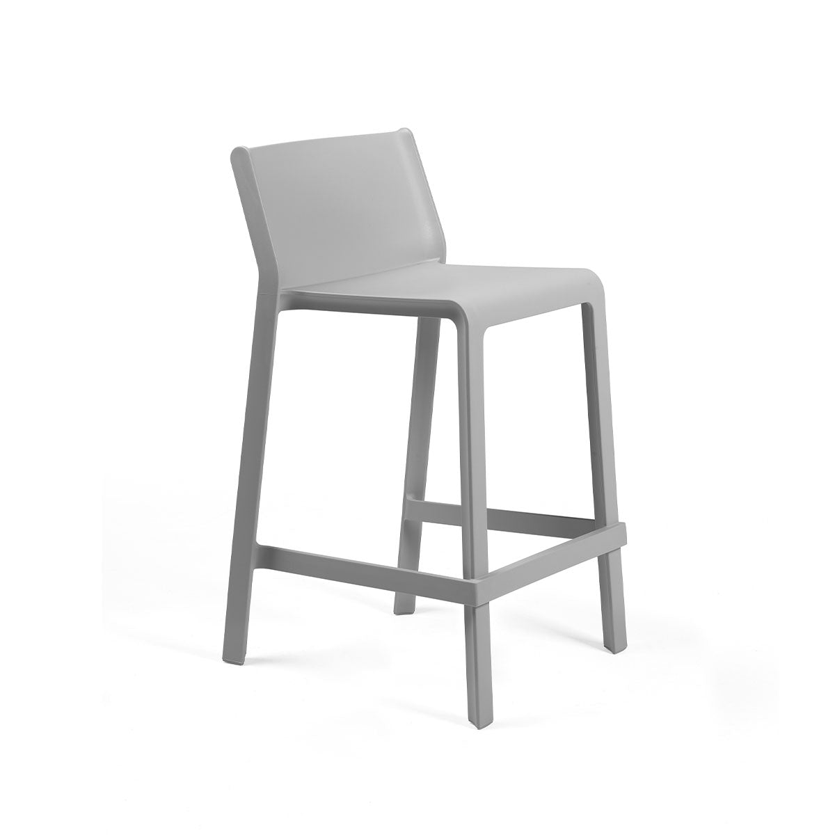 Outdoor Barstuhl TRILL MINI - grigio - Barstuhl Kunststoff