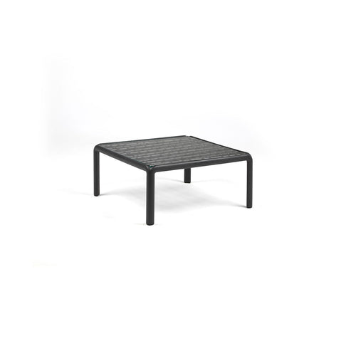 Bild 1 in Galerieansicht laden. Outdoor Beistelltisch KOMODO TAVOLINO - anthracite / Glasplatte - Beistelltisch
