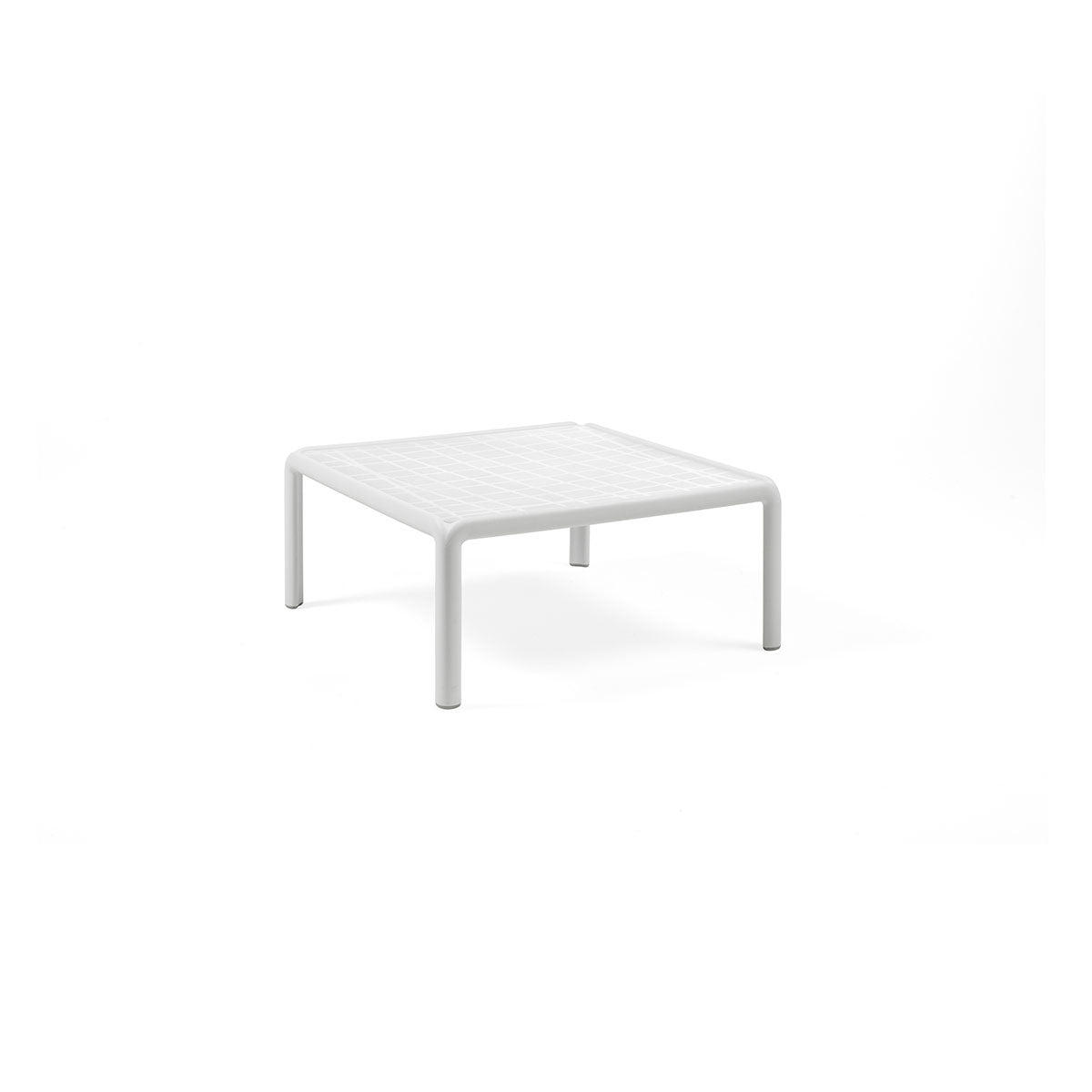 Outdoor Beistelltisch KOMODO TAVOLINO - bianco / Kunststoffplatte - Beistelltisch