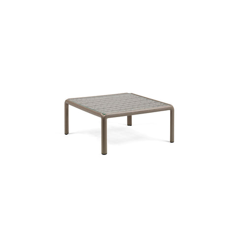 Bild 1 in Galerieansicht laden. Outdoor Beistelltisch KOMODO TAVOLINO - tortora / Glasplatte - Beistelltisch
