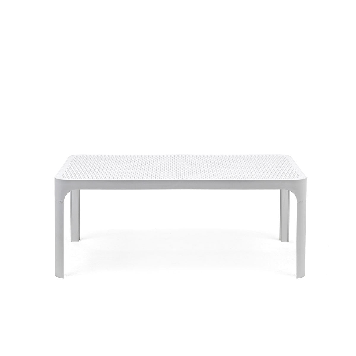 Outdoor Beistelltisch NET - bianco - Beistelltisch