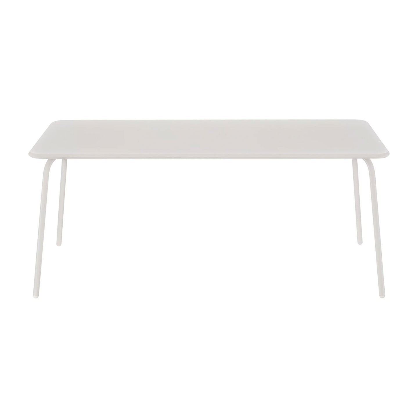 Outdoor Esstisch YUA in Stahl - silk grey - Esstisch