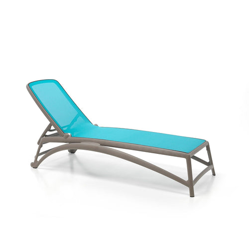 Bild 1 in Galerieansicht laden. Outdoor Liege Atlantico - tortora/celeste - Liege Outdoor
