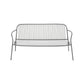 Outdoor Loungesofa YUA WIRE in Stahl - granite grey - Loungesofa