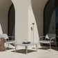 Outdoor Loungetisch YUA in Stahl - Loungetisch