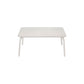 Outdoor Loungetisch YUA in Stahl - silk grey / Breite 80cm / Tiefe 80cm / Höhe35cm - Loungetisch