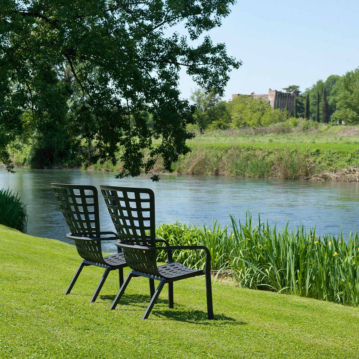 Outdoor Armlehnenstuhl FOLIO - Stuhl Kunststoff