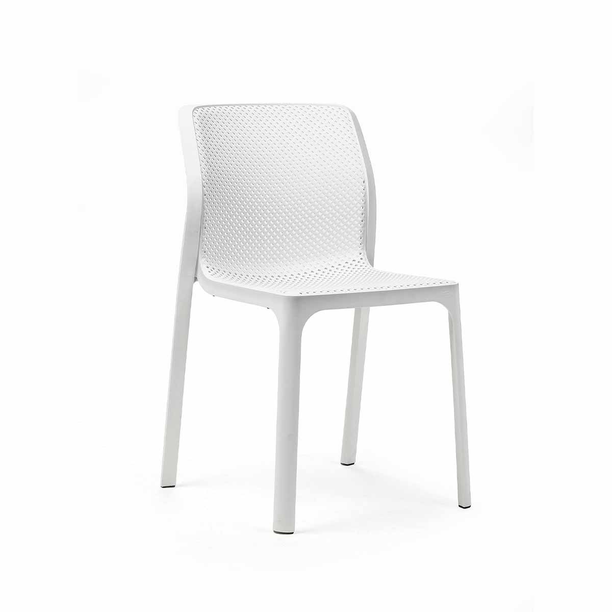 Outdoor Stuhl BIT - bianco - Gartenstuhl