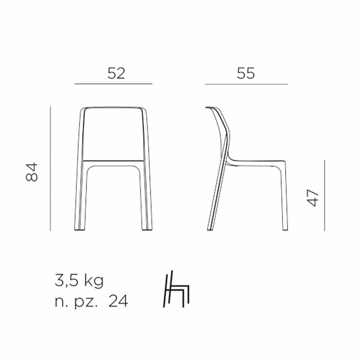 Outdoor Stuhl BIT - Gartenstuhl