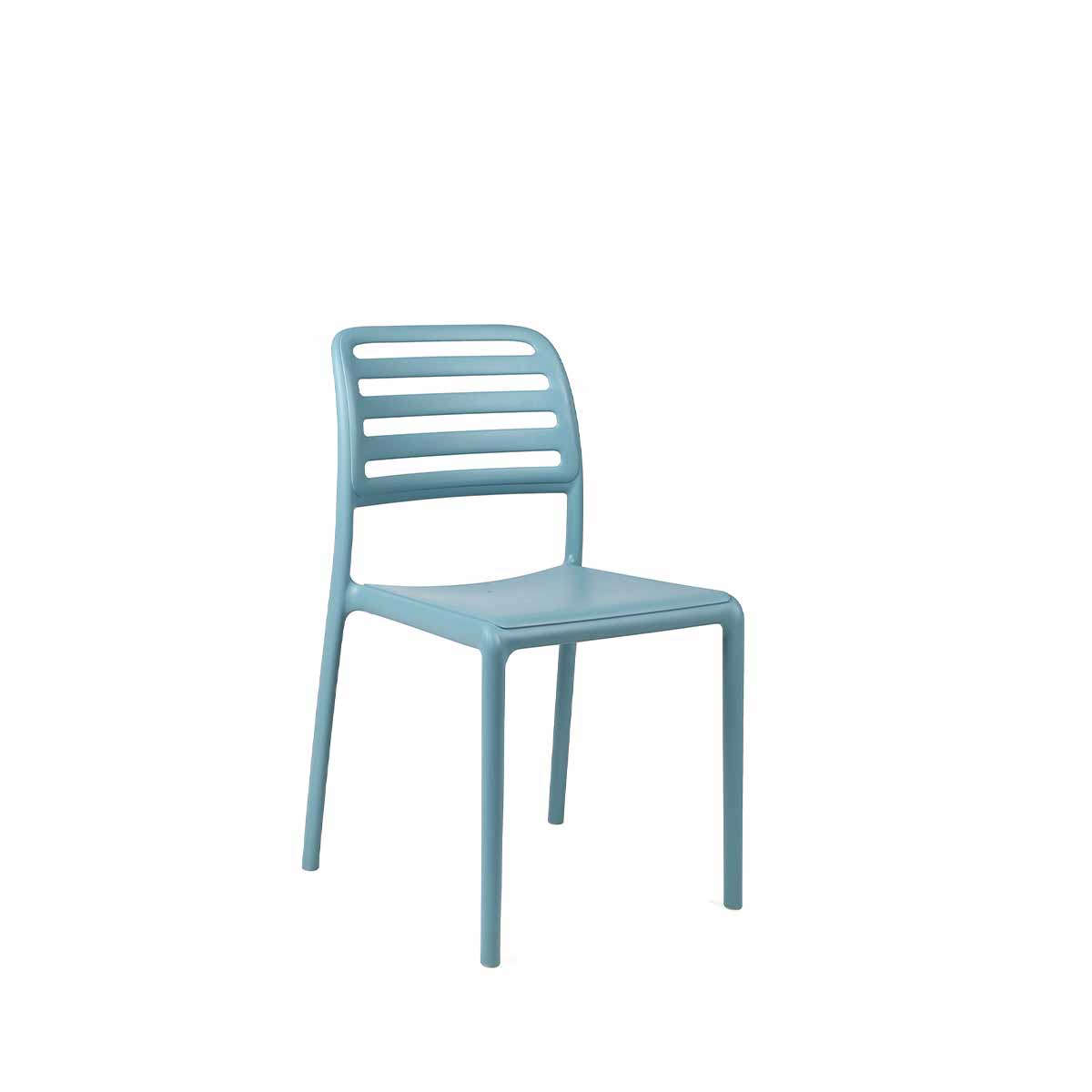 Outdoor Stuhl COSTA BISTROT - celeste - Gartenstuhl