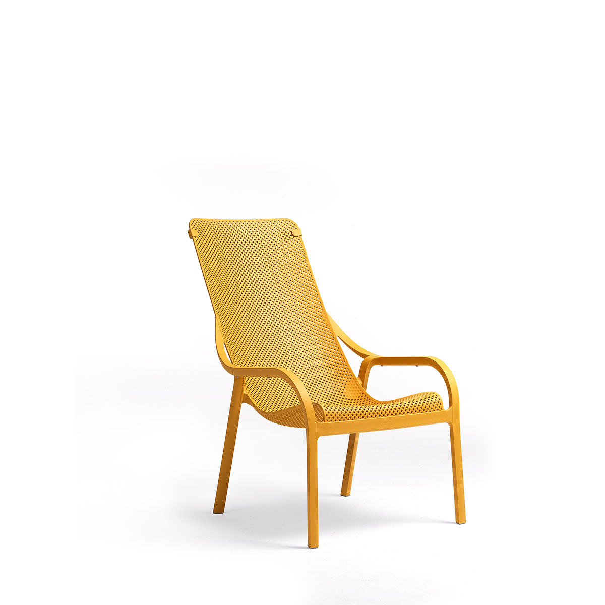 Outdoor Stuhl NET LOUNGE - senape - Gartenstuhl