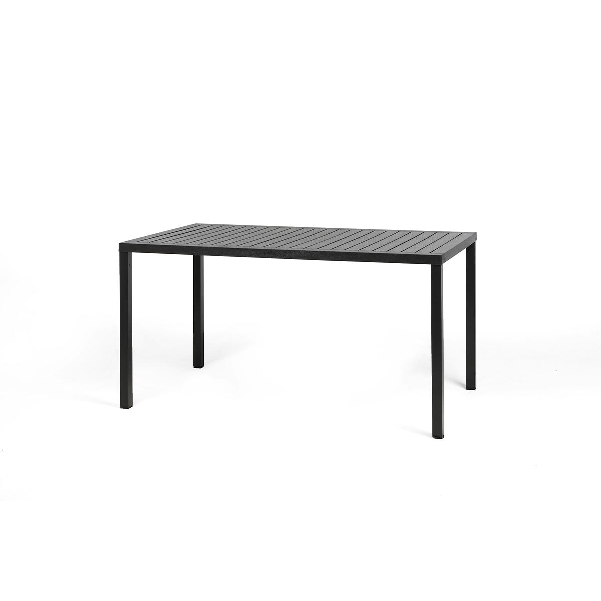 Outdoor Tisch CUBE - anthracite / 140x80cm - Gartentisch
