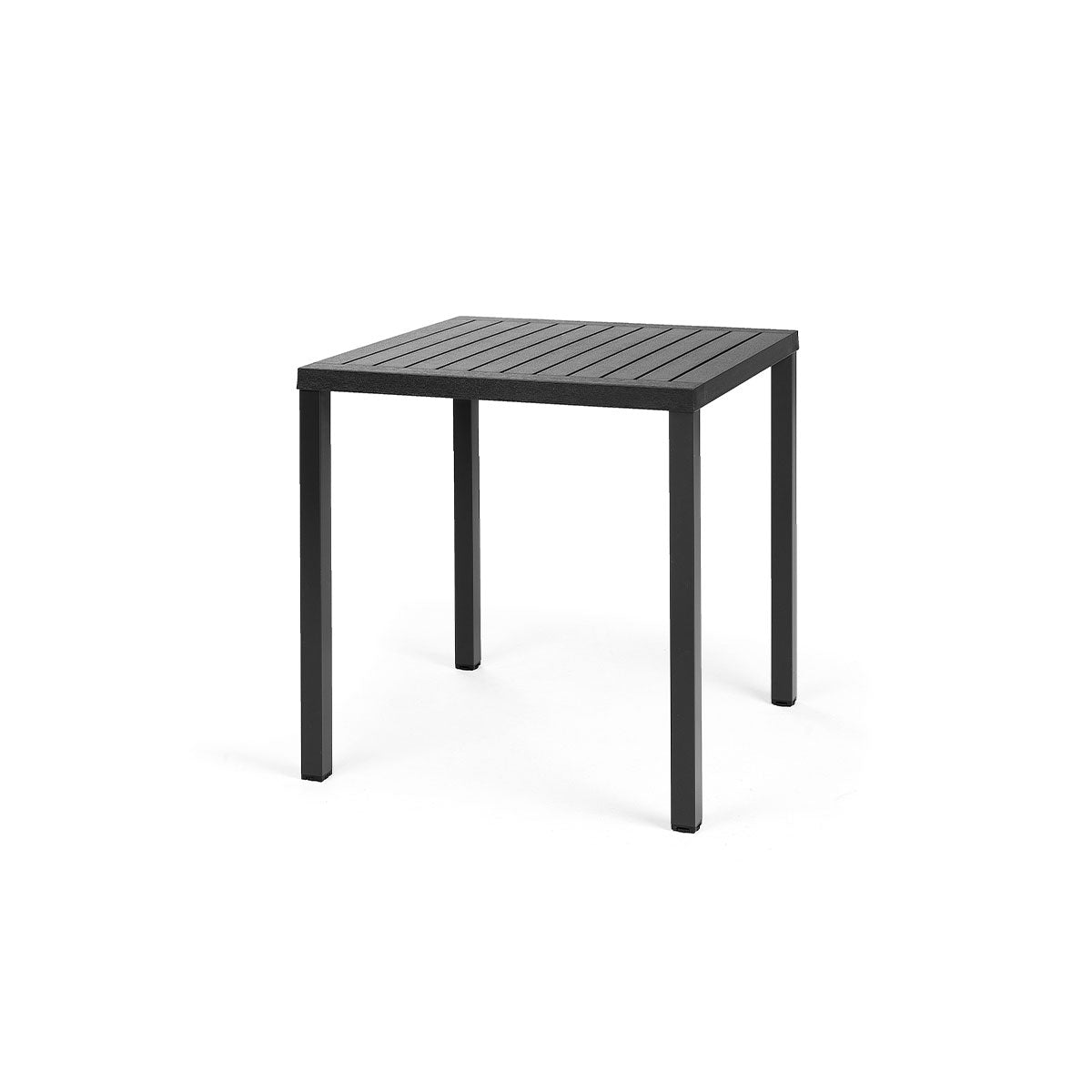 Outdoor Tisch CUBE - anthracite / 70cm - Gartentisch