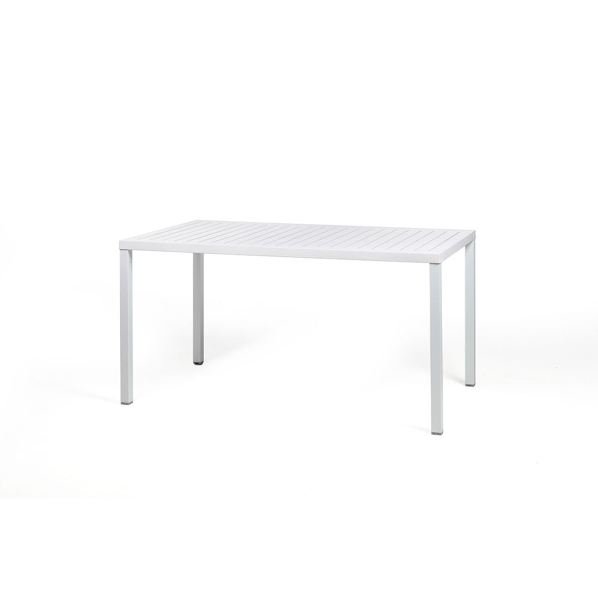 Outdoor Tisch CUBE - bianco / 140x80cm - Gartentisch