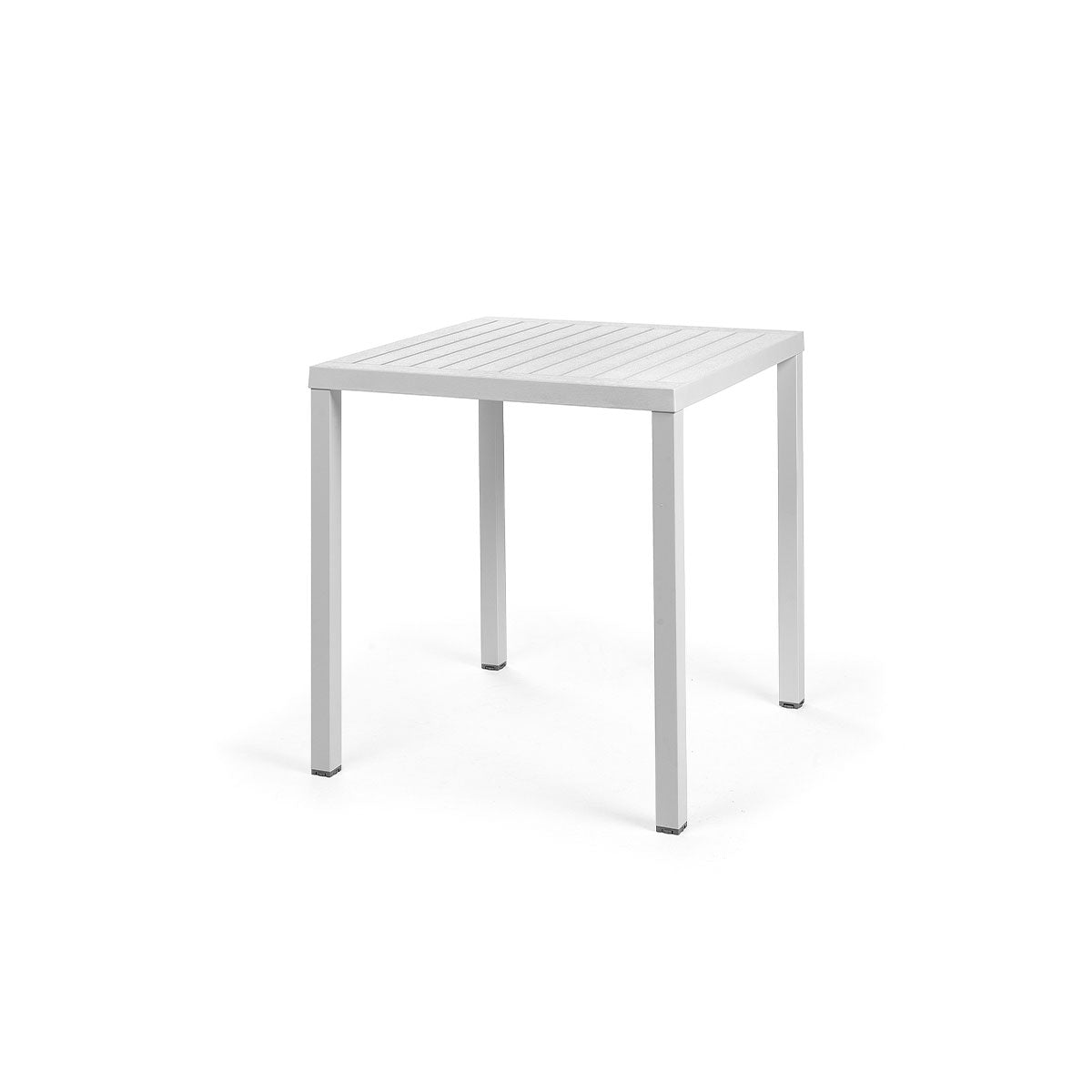Outdoor Tisch CUBE - bianco / 70cm - Gartentisch