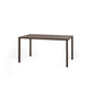 Outdoor Tisch CUBE - caffe / 140x80cm - Gartentisch