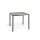 Outdoor Tisch CUBE - tortora / 80cm - Gartentisch