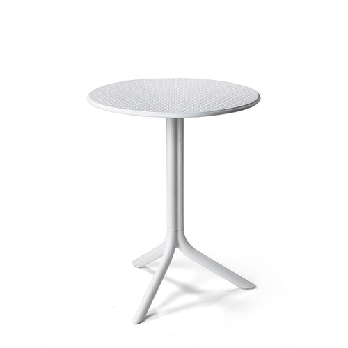 Bild 1 in Galerieansicht laden. Outdoor Tisch STEP Ø 60,5cm - bianco - Gartentisch