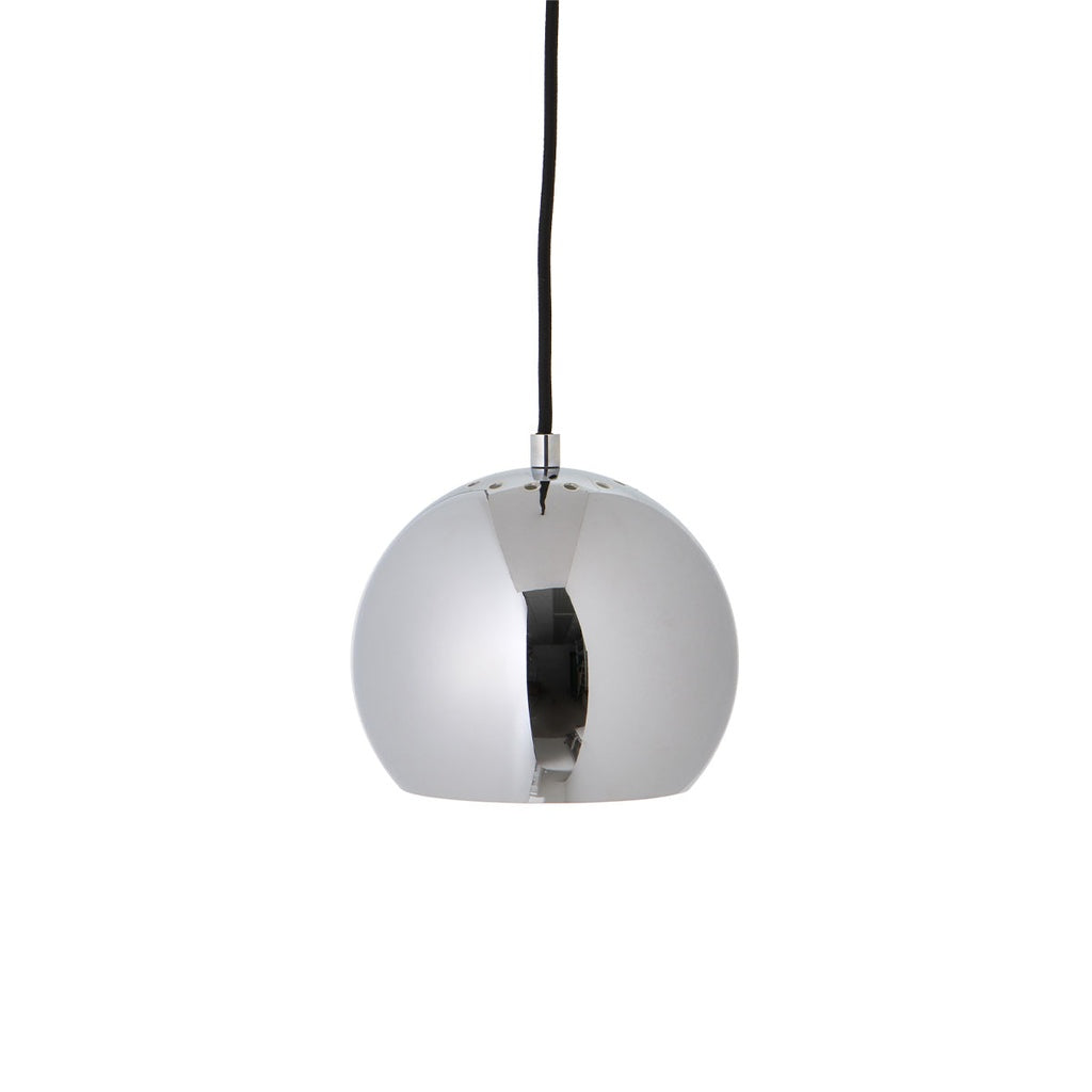 Pendellampe BALL Ø 18cm - chrom glänzend - Pendelleuchten