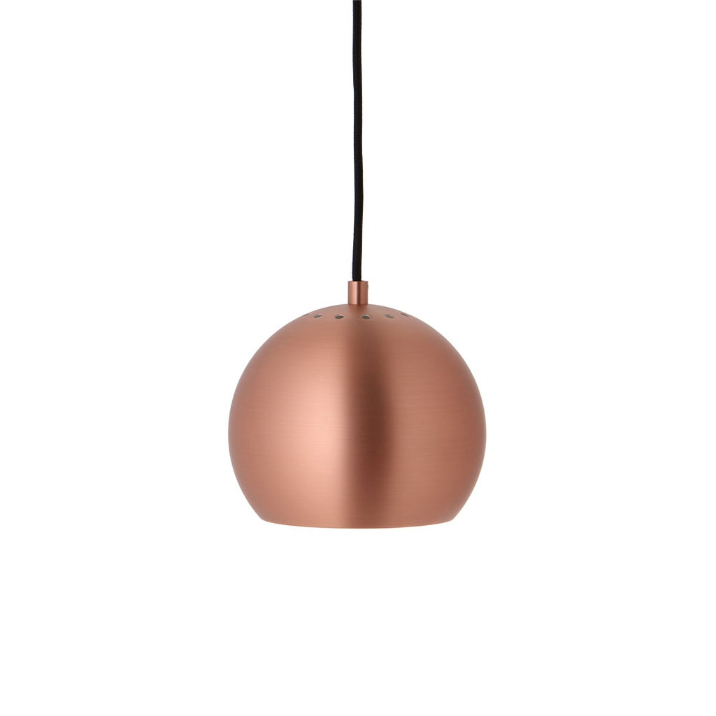 Pendellampe BALL Ø 18cm - kupfer glänzend - Pendelleuchten