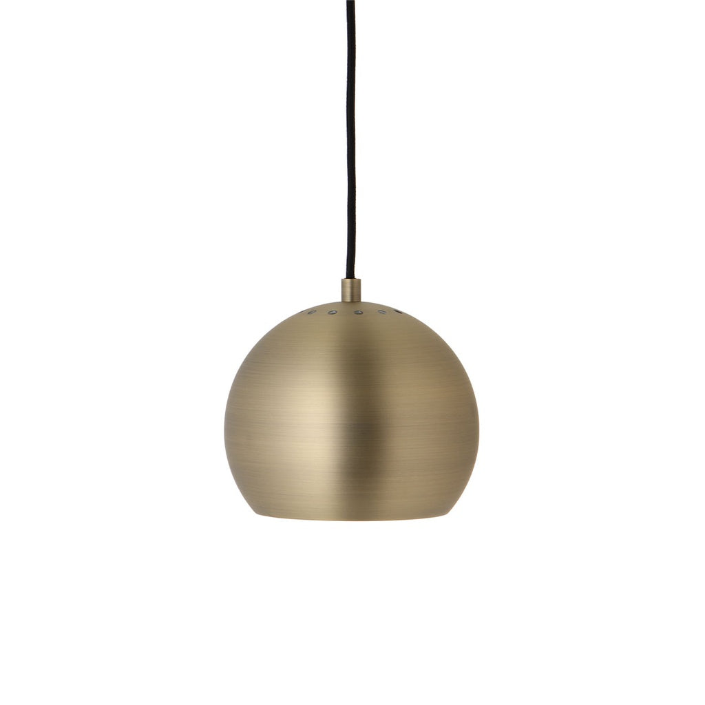 Pendellampe BALL Ø 18cm - messing antik - Pendelleuchten