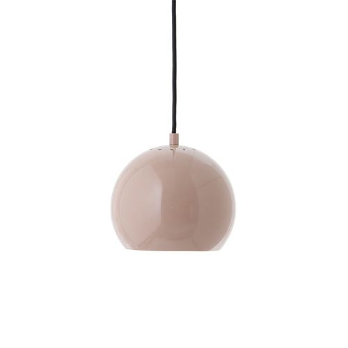 Bild 1 in Galerieansicht laden. Pendellampe BALL Ø 18cm - nude glänzend - Pendelleuchten