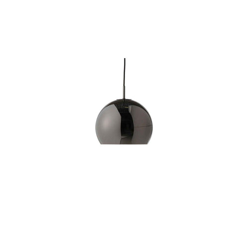 Bild 1 in Galerieansicht laden. Pendellampe BALL Ø 18cm schwarz chrom - Pendellampe