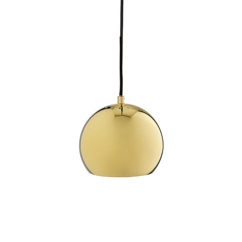 Bild 1 in Galerieansicht laden. Pendellampe BALL Ø 18cm - solid brass - Pendelleuchten