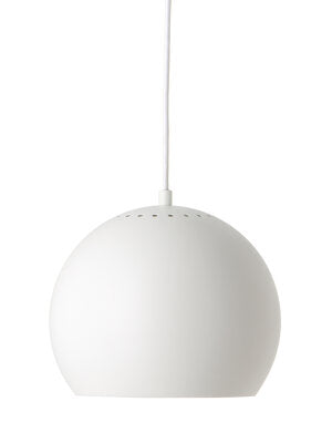 Pendellampe BALL Ø 25cm - weiß matt - Pendelleuchten