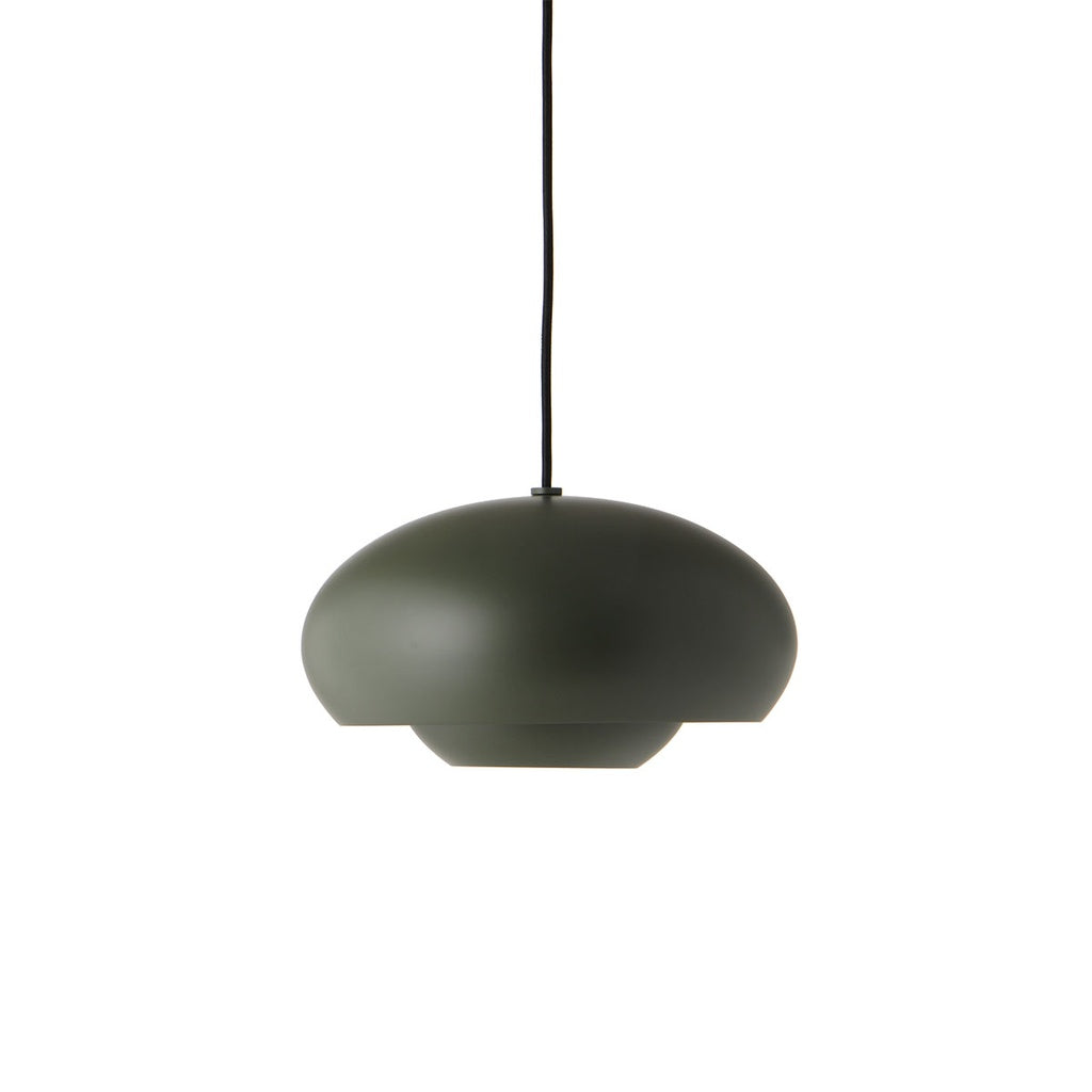 Pendellampe CHAMP Ø 30cm grün Matt - Pendelleuchten