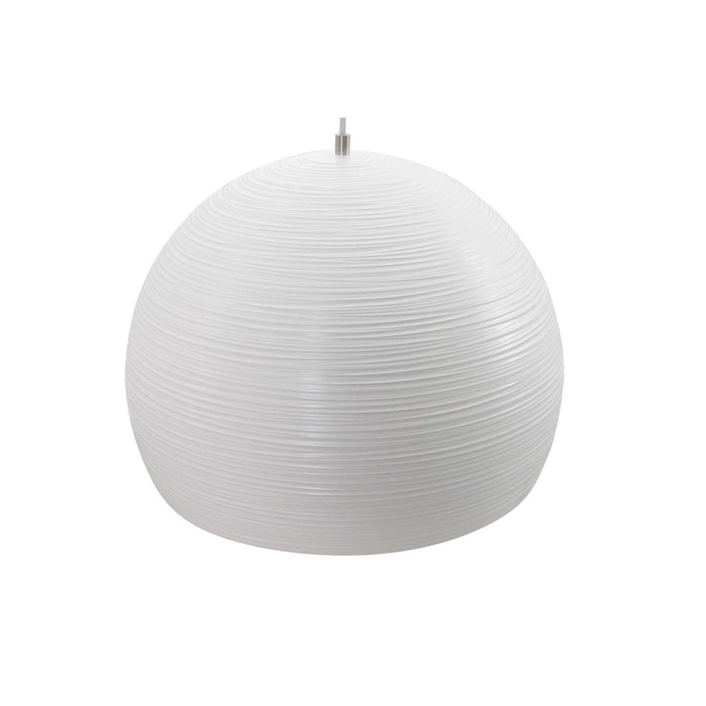 Pendelleuchte Globo Ø 50cm in Metall weiss - Pendelleuchten