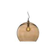 Pendellampe ROWAN Ø39cm Glas chestnut - Pendelleuchten