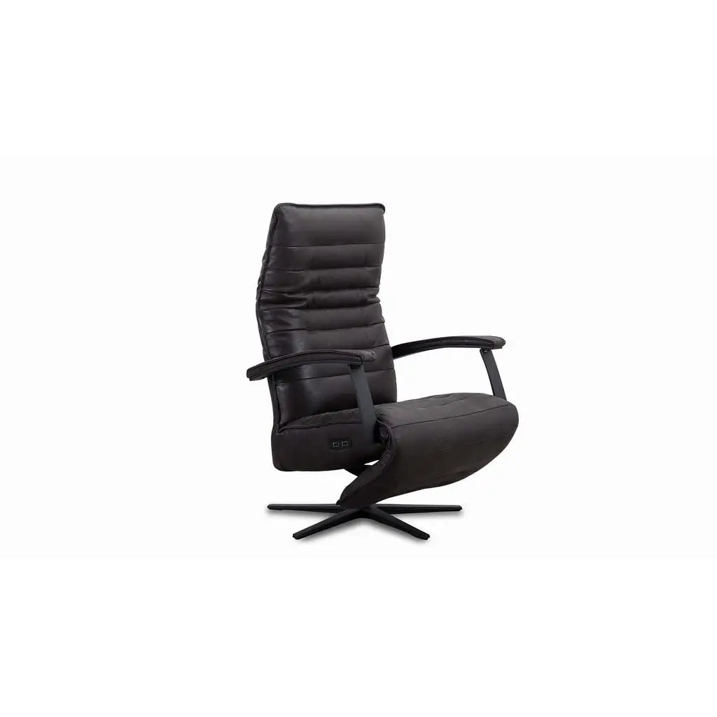 Relax Sessel Mexico in Leder Africa espresso - Relaxsessel Leder