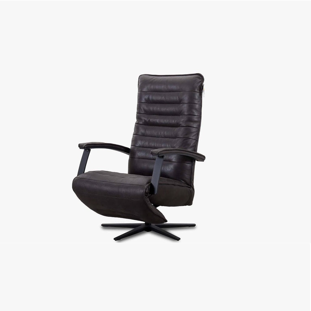 Relax Sessel Mexico in Leder Africa espresso - Relaxsessel Leder