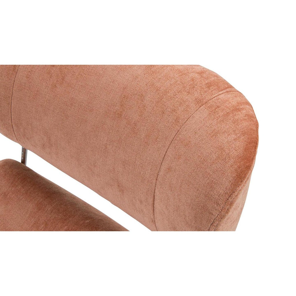 Relaxessel Time Out in Stoff Eros peach - Relaxsessel Stoff