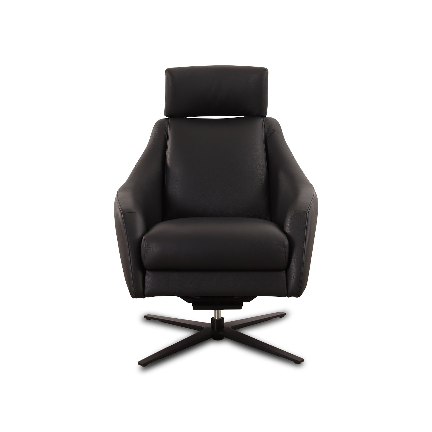 Relaxsessel Henry in Leder Prestige schwarz - Relaxsessel Leder