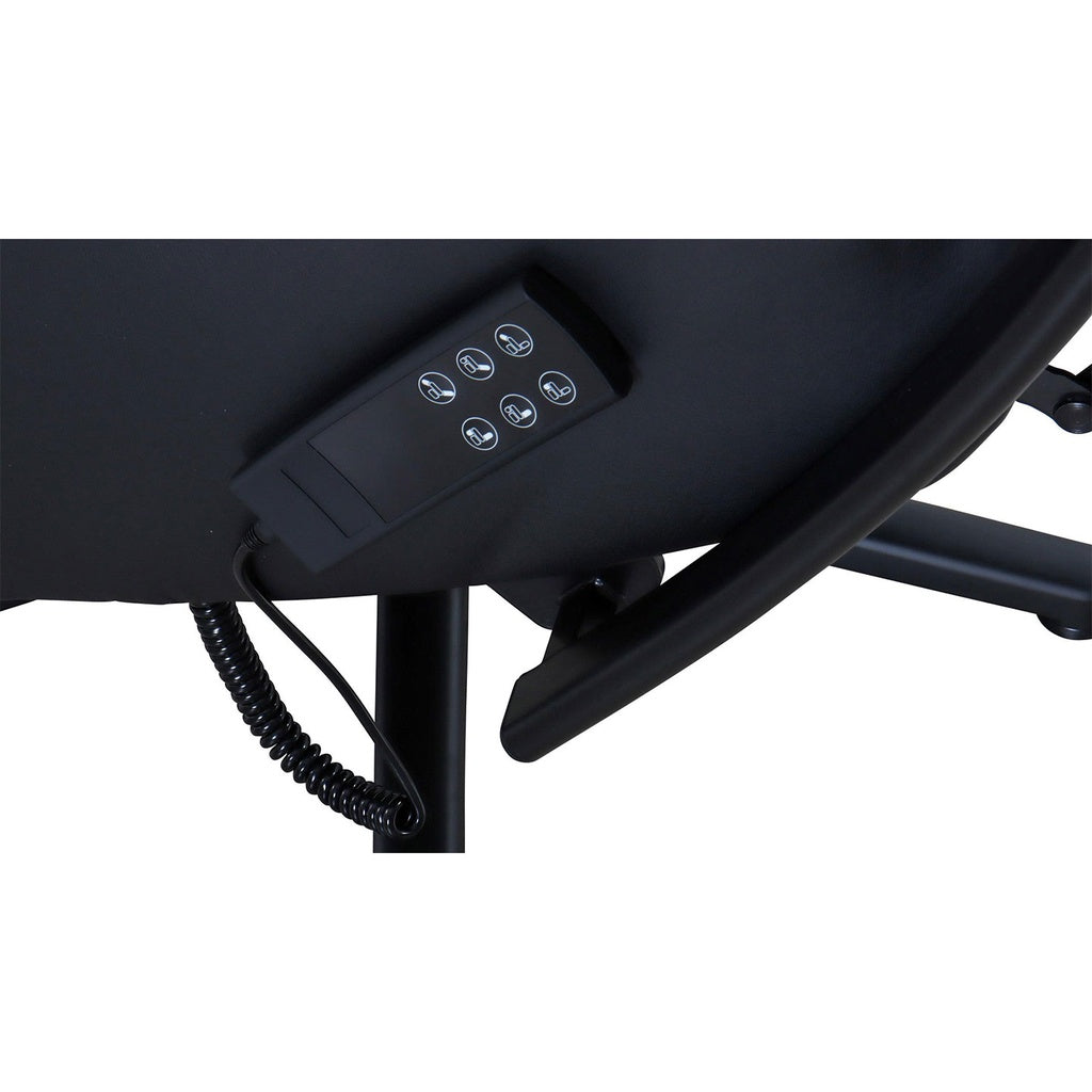 Relaxsessel HU-ES19141 in Leder Vivre schwarz - Relaxsessel Leder