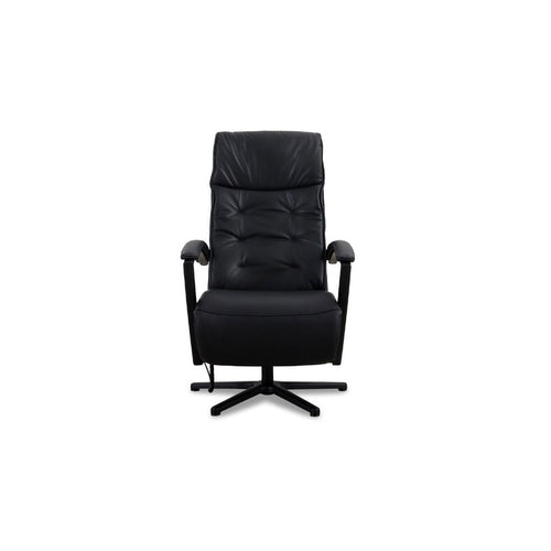Bild 1 in Galerieansicht laden. Relaxsessel HU-ES19141 in Leder Vivre schwarz - Relaxsessel Leder