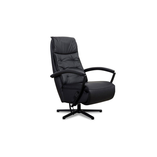Bild 1 in Galerieansicht laden. Relaxsessel HU-ES19141 in Leder Vivre schwarz - Relaxsessel Leder