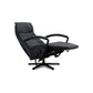 Relaxsessel HU-ES19141 in Leder Vivre schwarz - Relaxsessel Leder