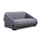 Schlafsofa Sleepo - 2-Sitzer Sofa grau - Sofa Stoff