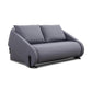 Schlafsofa Sleepo - 2-Sitzer Sofa grau - Sofa Stoff