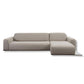 Schlafsofa Fox in Stoff Kavir beige - Schlafsofa Stoff