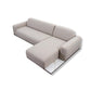 Schlafsofa Fox in Stoff Kavir beige - Schlafsofa Stoff