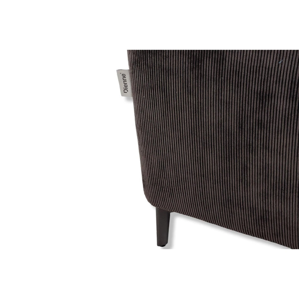 Schlafsofa Lisbona in Stoff Floki dunkelbraun - Schlafsofa Stoff