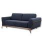 Schlafsofa MARTINROC in Stoff Venice blau - Schlafsofa Stoff