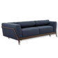 Schlafsofa MARTINROC in Stoff Venice blau - Schlafsofa Stoff