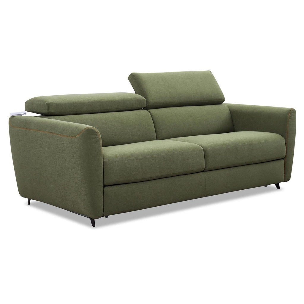 Schlafsofa Modular Pro in Stoff Fluf grün - Schlafsofa Stoff