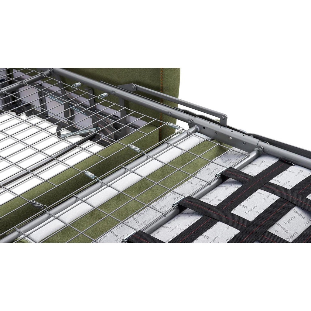 Schlafsofa Modular Pro in Stoff Fluf grün - Schlafsofa Stoff